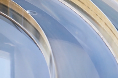 Close up of glass.
